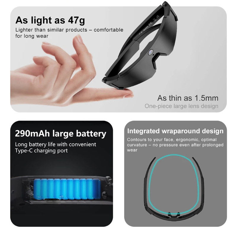 Oneplus Al Smart Glasses 8K Re - Smart Glasses Lens recension och pris