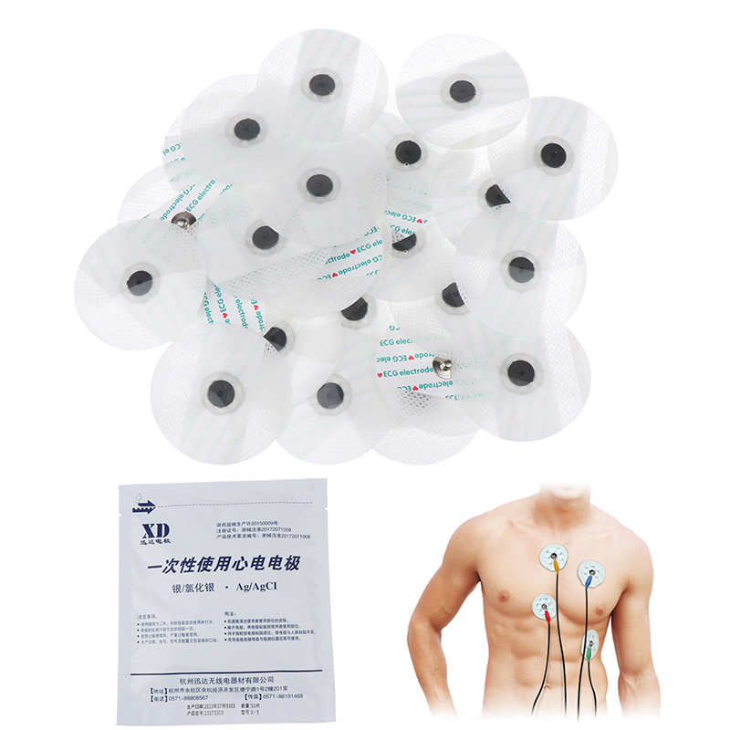 50PCS/Bag Electrode Patch  Dis - Ecg Patch Monitor recension och pris