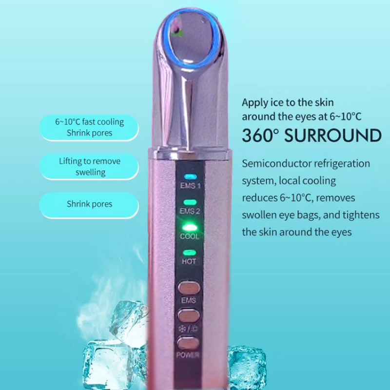 Eye Massager Sound Wave Vibrat - Galvanic Skin Sensor recension och pris