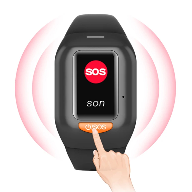 Newest Elderly 4G Smart Watch  - Fall Detection Watch recension och pris