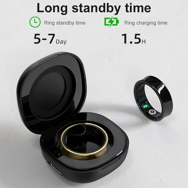 Smart Ring Men Women With Char - Temperature Ring Skin recension och pris