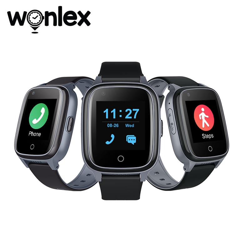 Wonlex KT17S Smart Watch for E - Fall Detection Watch recension och pris