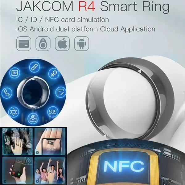 New Jakcom R4 Smart Ring Stain - Smart Ring Nfc Pay recension och pris